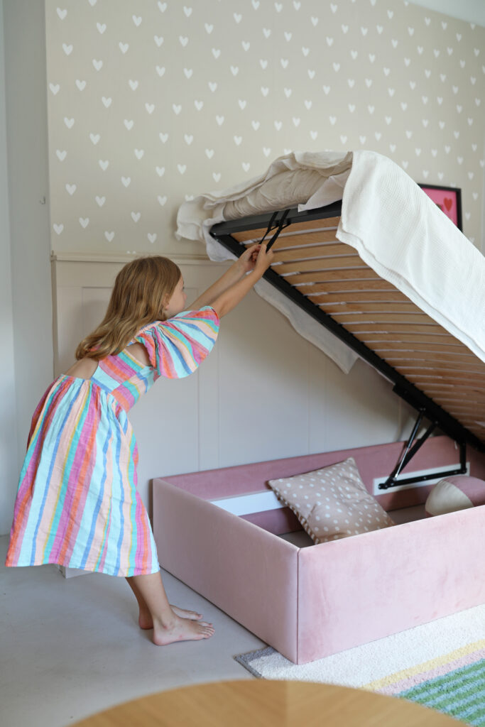 Łóżko DAISY STOKROTKA BOX TEXTI