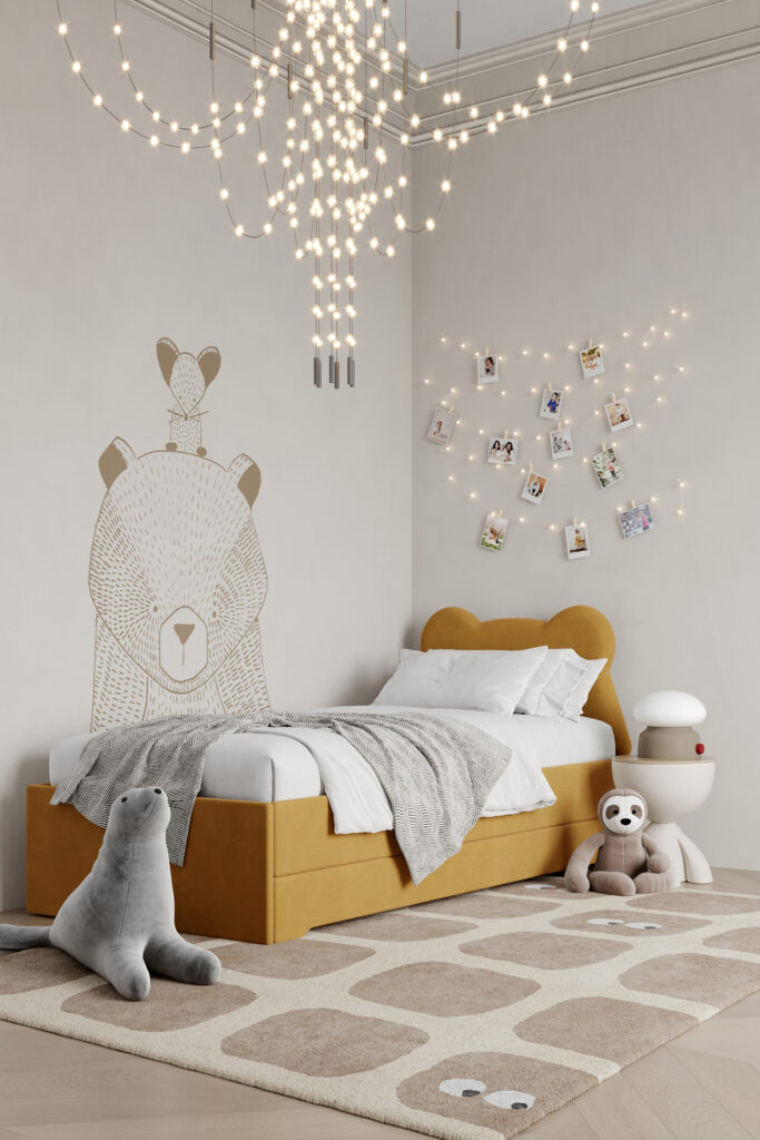 Podwójne łóżko DOUBLE BED Miś Teddy