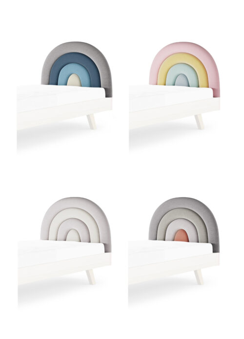 Tapicerowany zagłówek Tęcza Rainbow