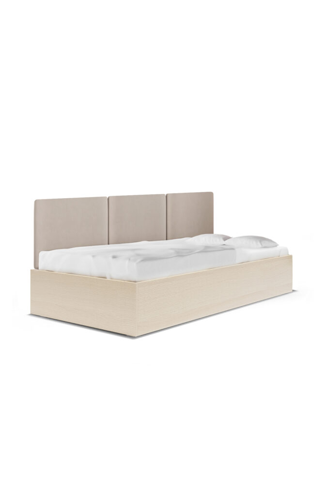 Prostokątne tapicerowane panele ścienne REDU