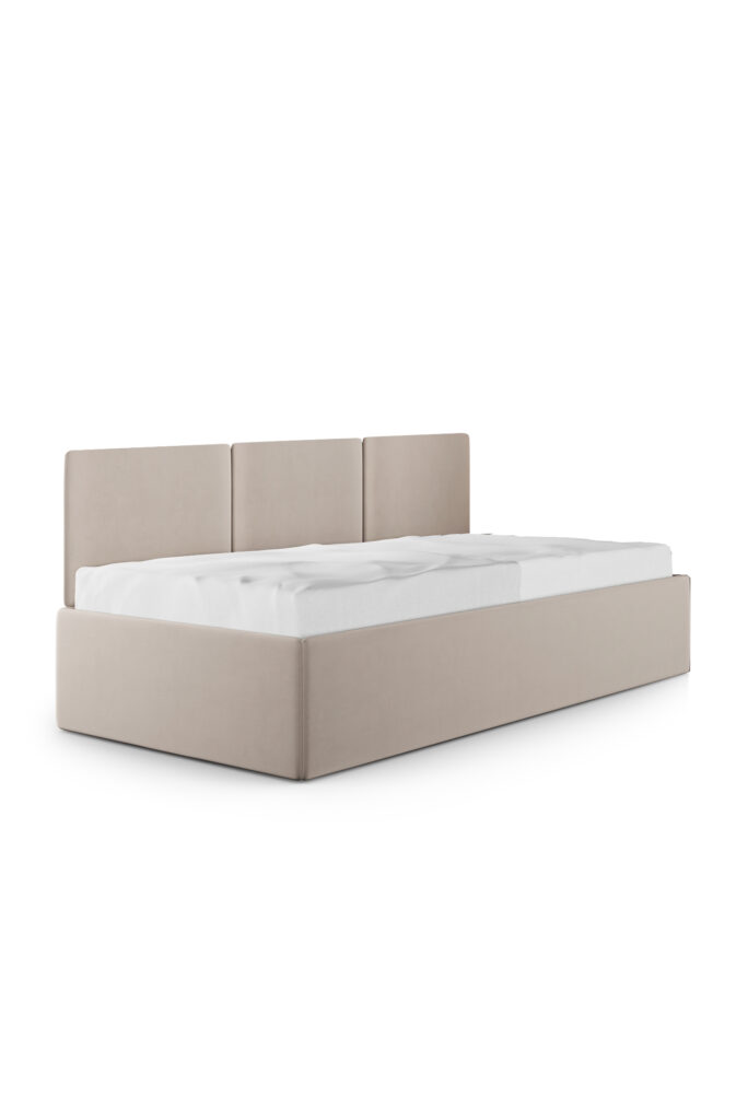 Prostokątne tapicerowane panele ścienne REDU