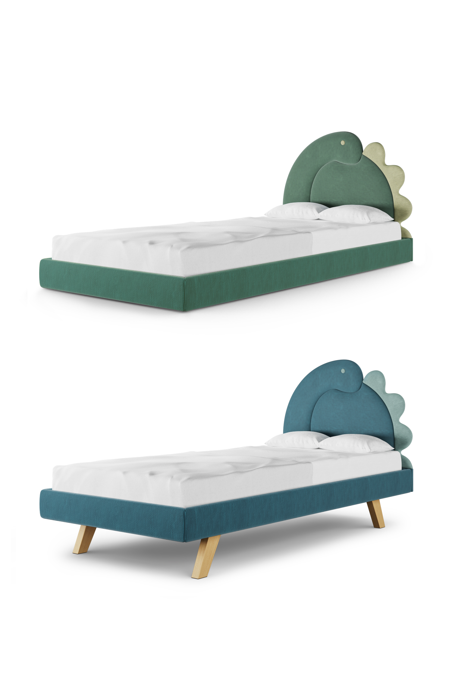 Łóżko DINO BOX BASIC