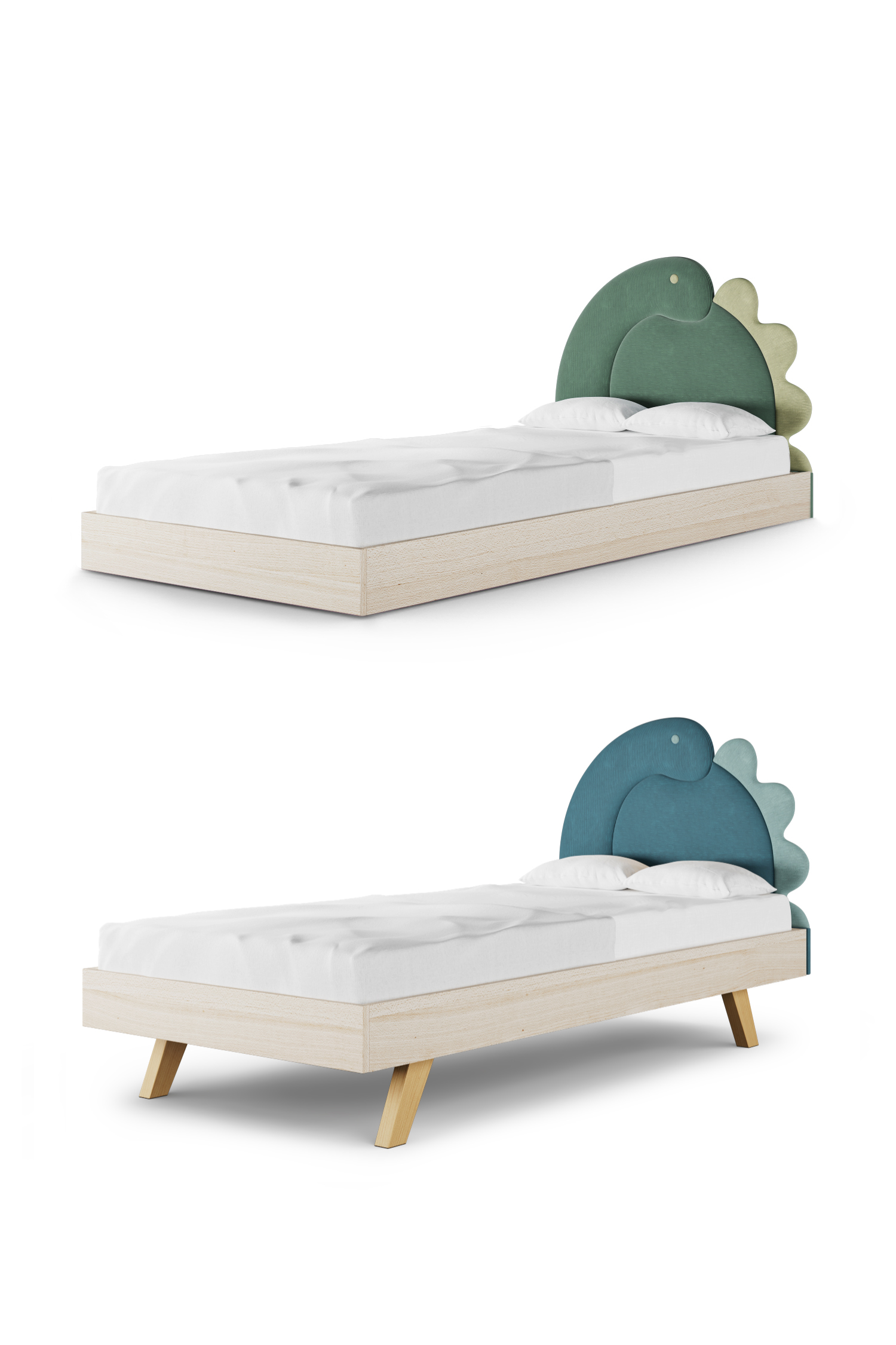 Łóżko DINO BOX BASIC