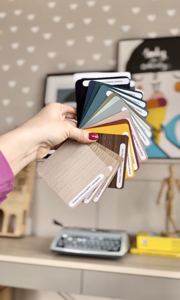 Próbka koloru blatu