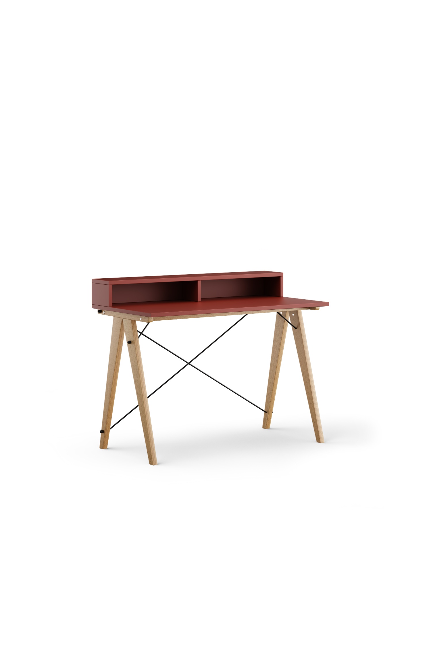 Biurko SLIM+ HORIZONTAL z poziomą nadstawką