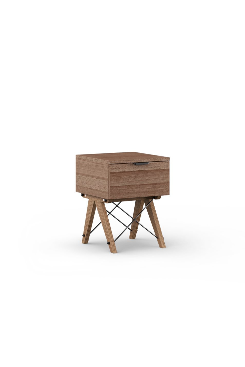 Drewniana szafka nocna SINGLE
