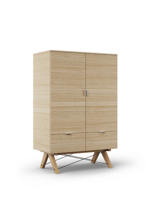 Drewniana szafa BASIC MIDI 2