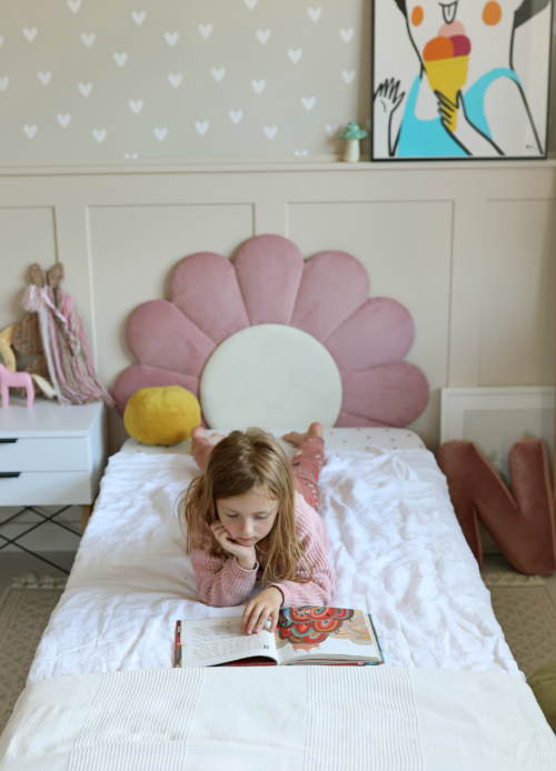 Łóżko dziecięce STOKROTKA DAISY LEGS TEXTI