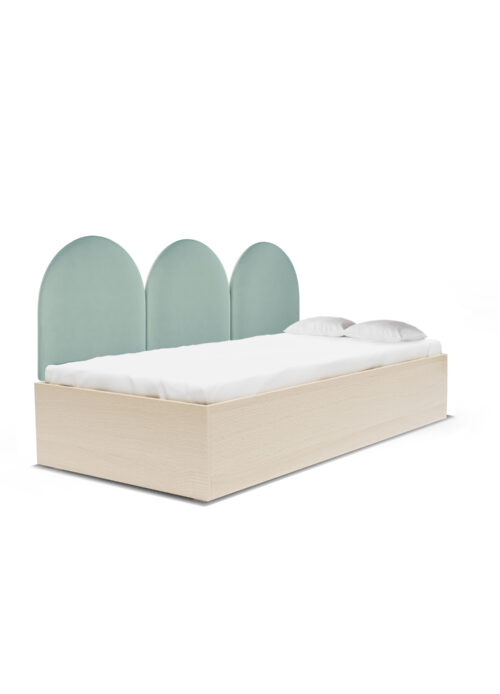 Łóżko z panelami ściennymi SOFA BOX BASIC
