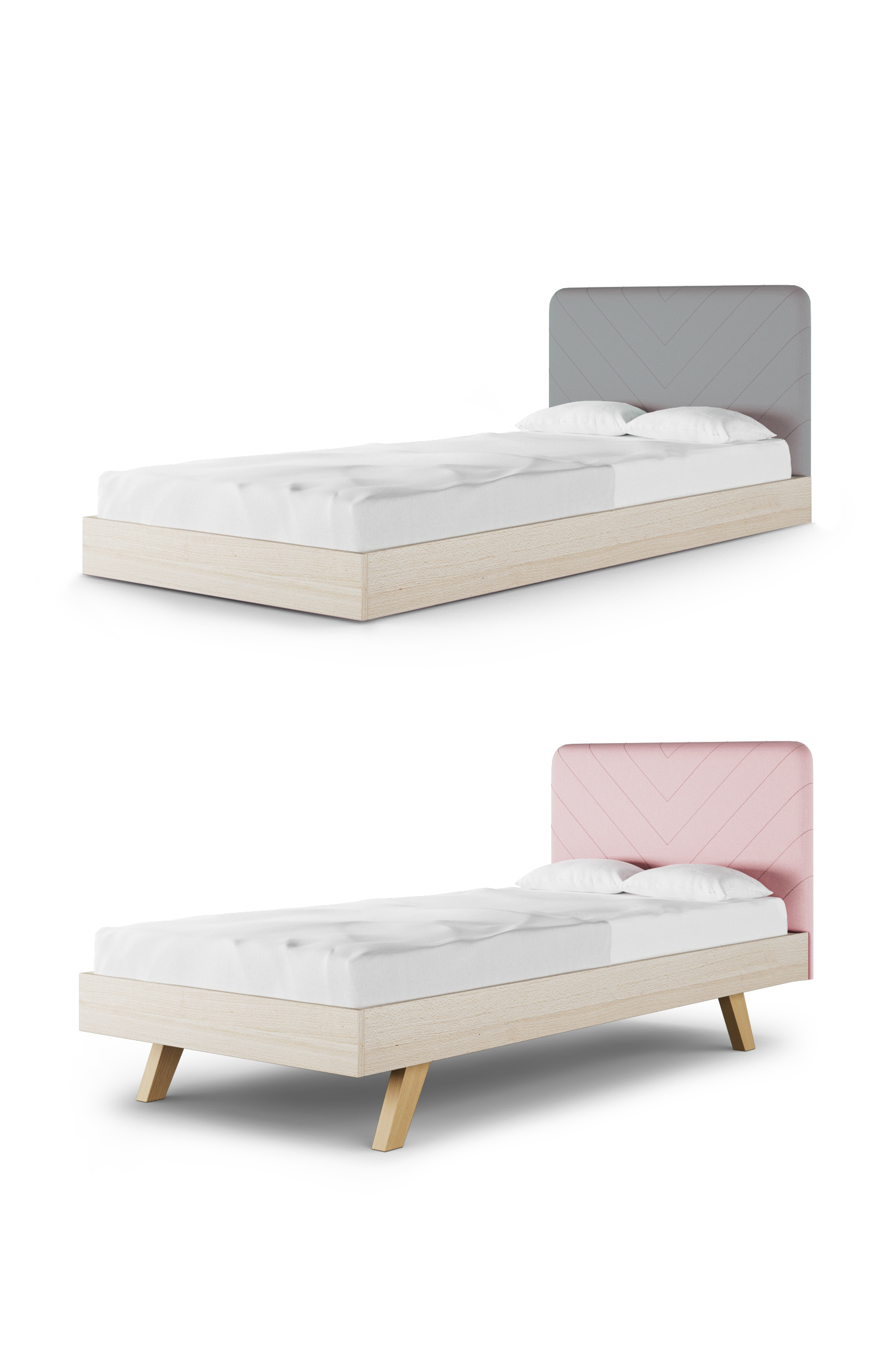 Łóżko STITCH JODEŁKA LEGS BASIC