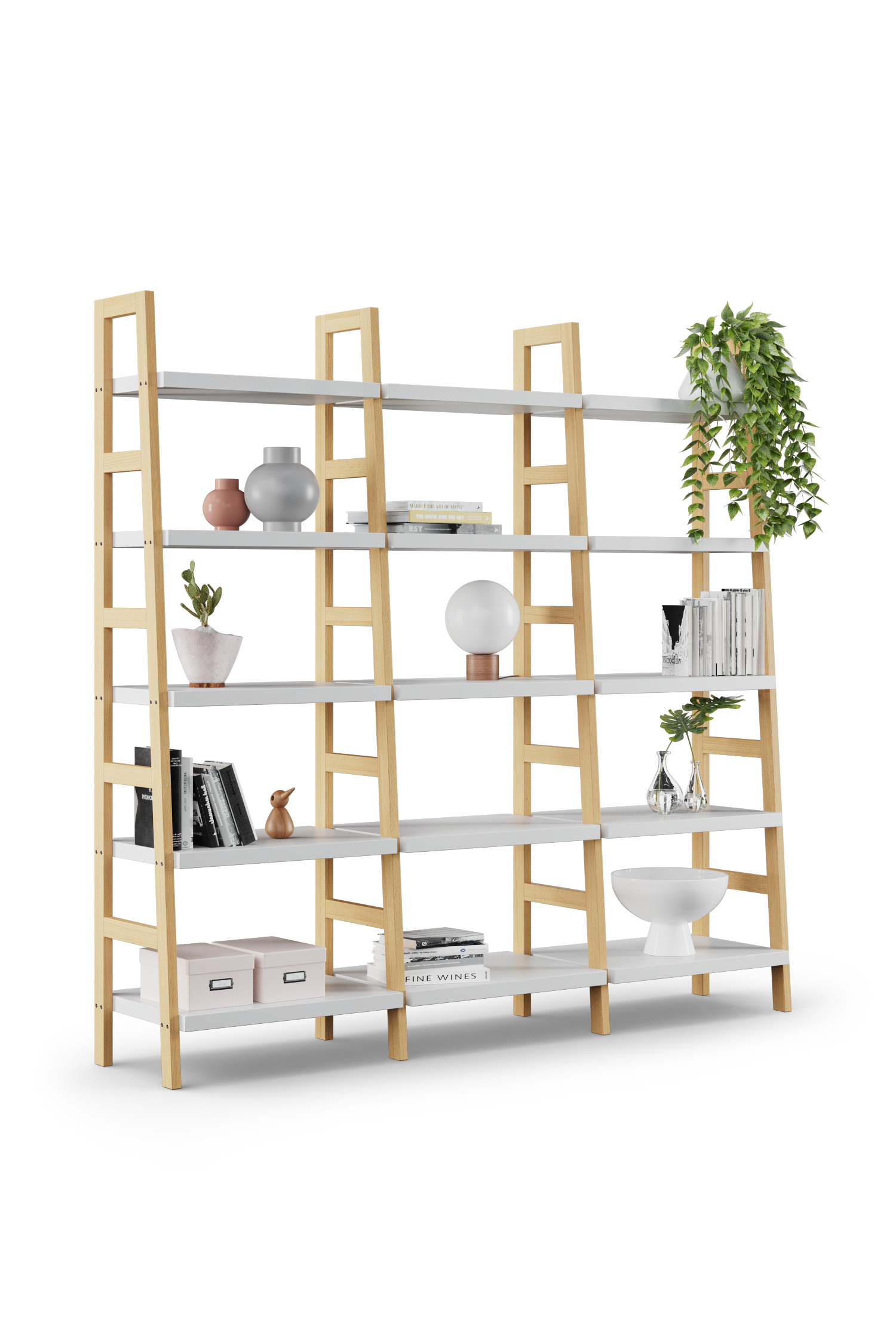 Regał RUBBER LARGE 5 półek