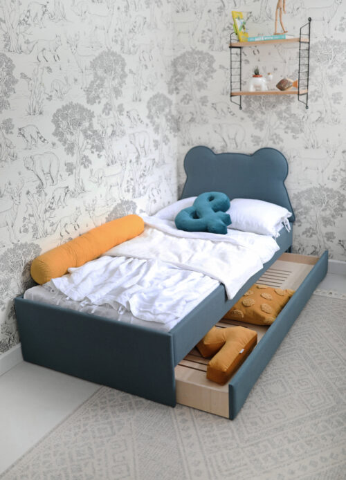 Podwójne łóżko DOUBLE BED z wybranym zagłówkiem