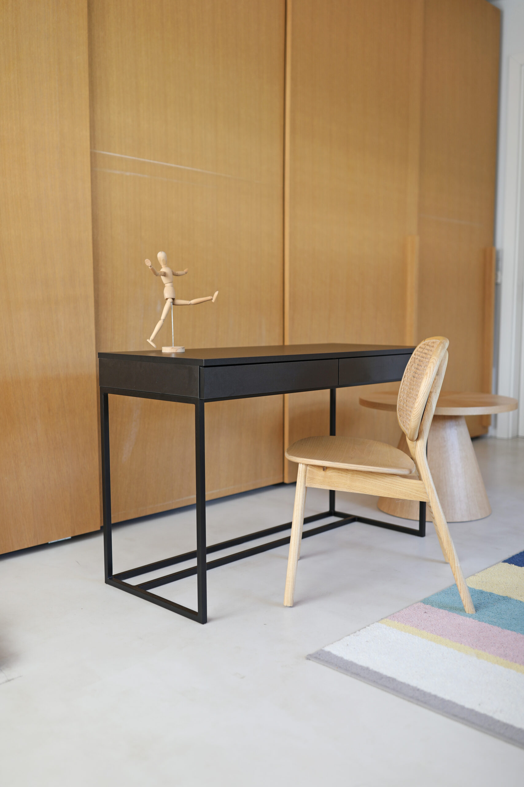 Okazja! Czarne biurko LOFTA klasyka i minimalizm OD RĘKI