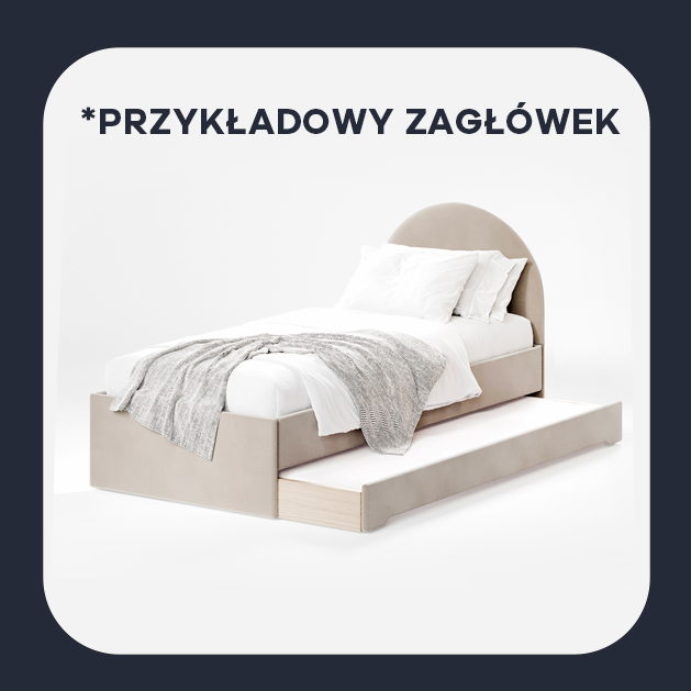 Podwójne łóżko DOUBLE BED Miś Teddy