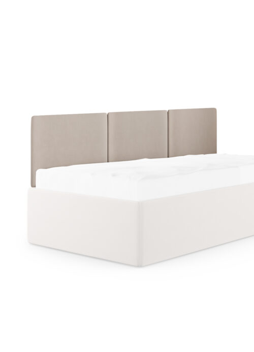 Prostokątne tapicerowane panele ścienne REDU