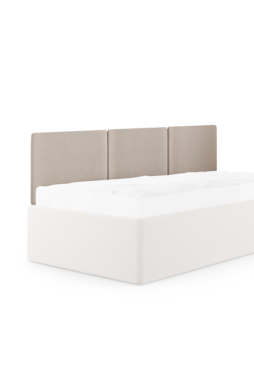 Prostokątne tapicerowane panele ścienne REDU